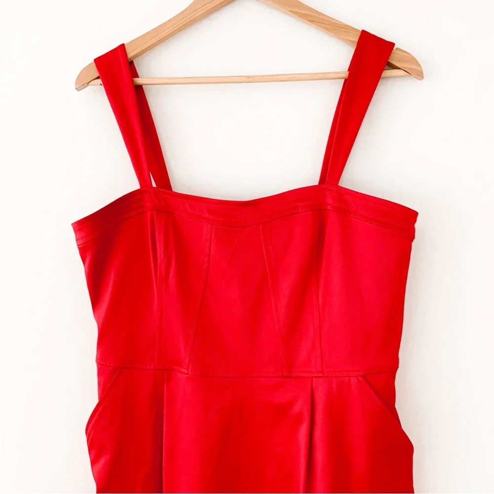 Express red mini dress - Picture 2 of 8